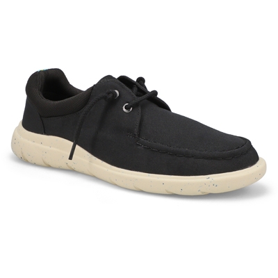 Chaussure nautique Captains Moc Seacycled, noir, hommes