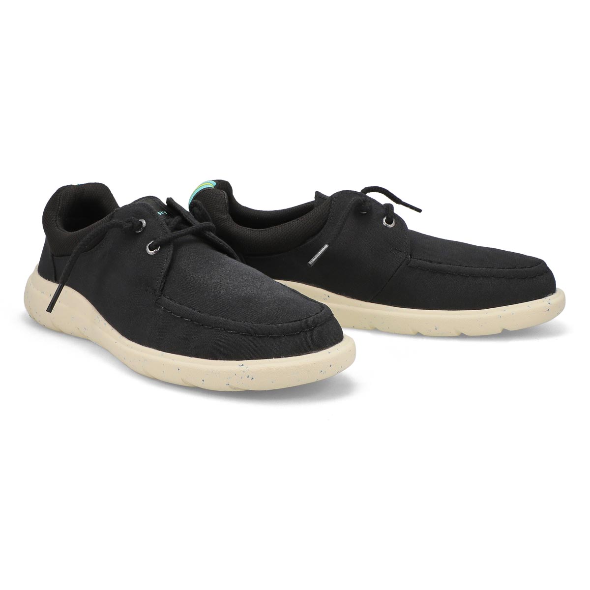 Chaussure bateau CAPTAIN'S MOC, noir, hommes