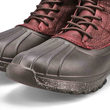 Men's Duck Float Lace Up Cozy Boot -Brown