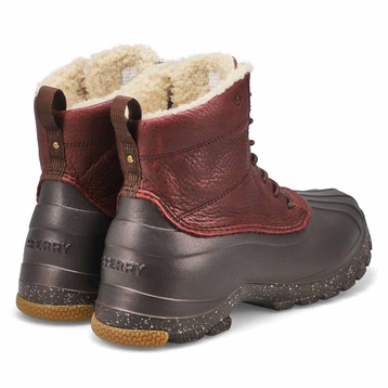 Men's Duck Float Lace Up Cozy Boot -Brown