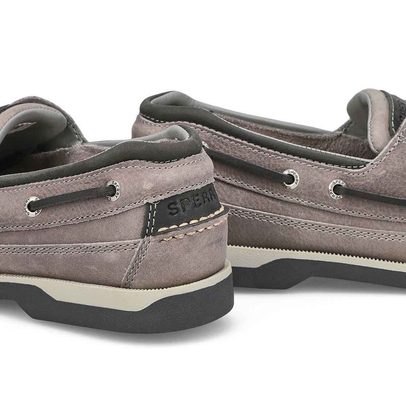 Chaussure nautique en cuir MAKO 2-EYE, gris, hommes