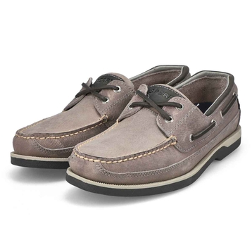 Chaussure nautique en cuir MAKO 2-EYE, gris, homme
