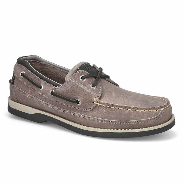 Chaussure nautique en cuir MAKO 2-EYE, gris, hommes