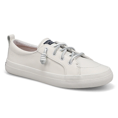 Baskets en cuir Crest Vibe Leather, blanc, femmes