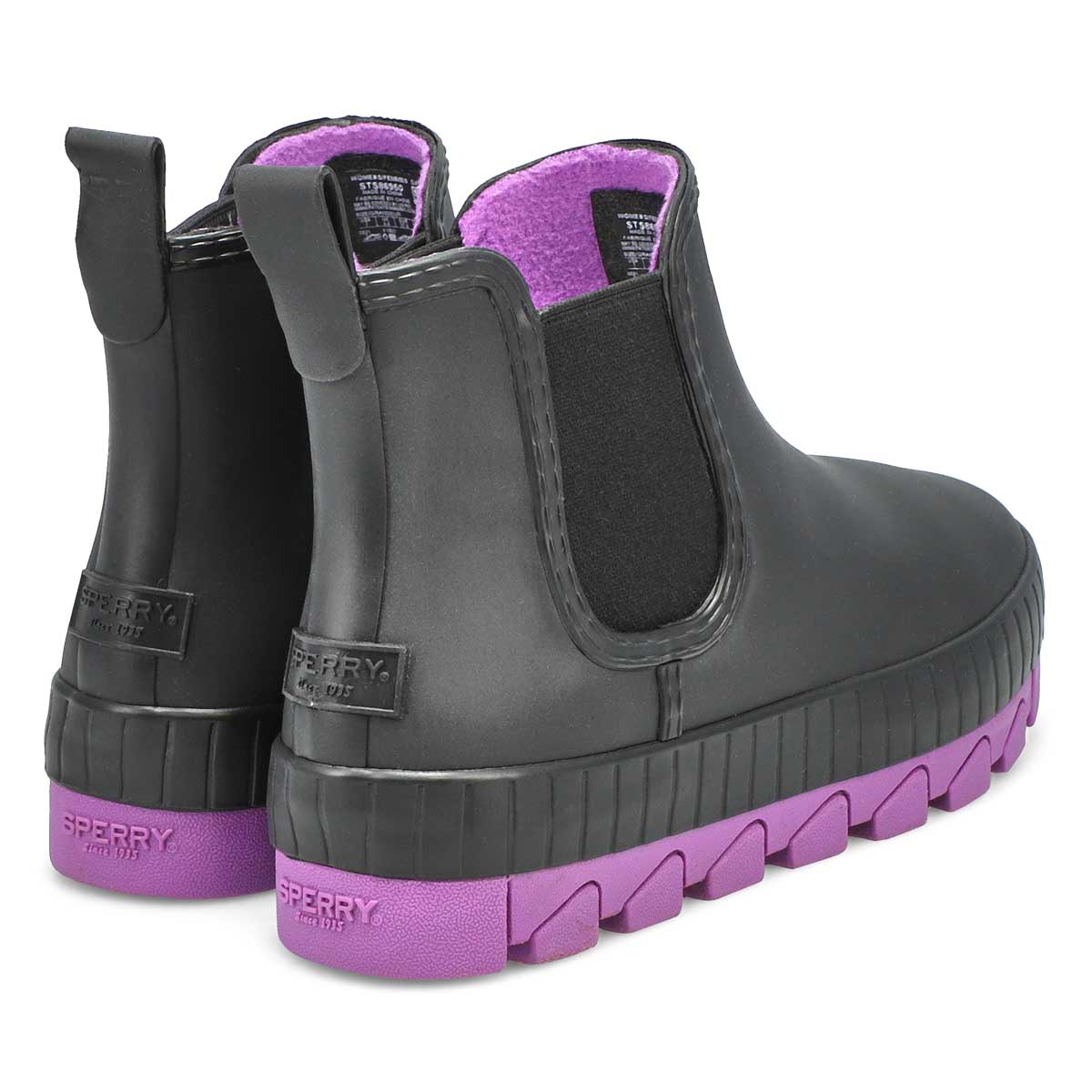 Women's Torrent Chelsea Rain Boot -Black/Purple