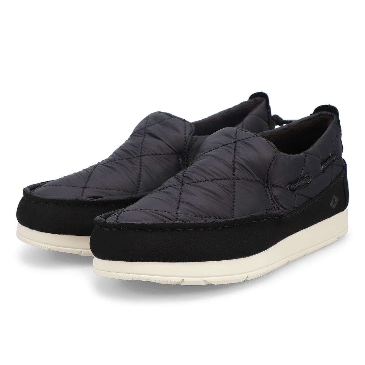 sperry slip on black