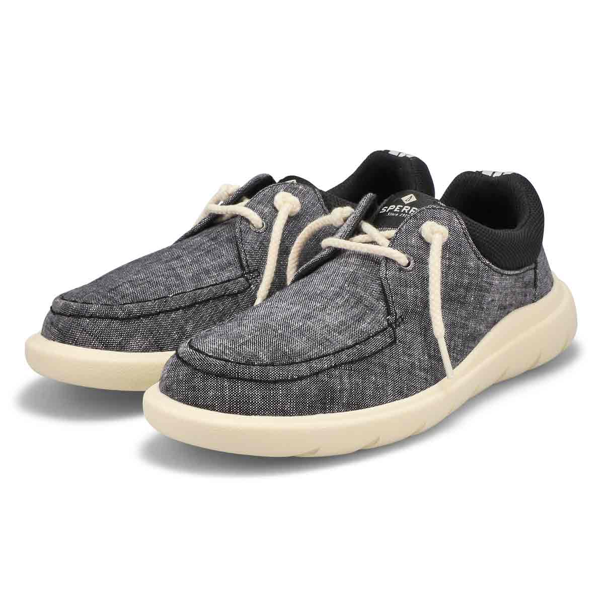 Women's Captain's Moc Chambray Boat Shoe