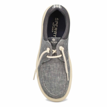 Women's Captain's Moc Chambray Boat Shoe