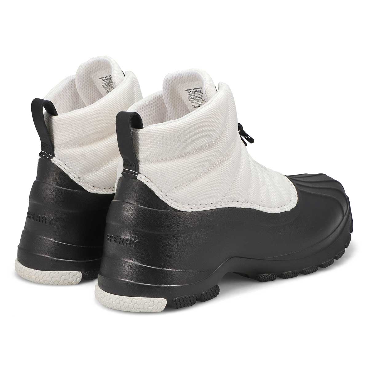Women's Duck Float Zip SeaCycled Boot -White