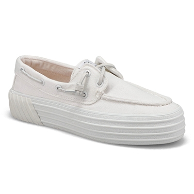 Lds Crest Boat Platform Shoe - White