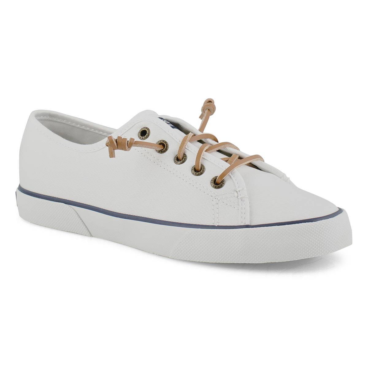 sperry pier view sneaker white