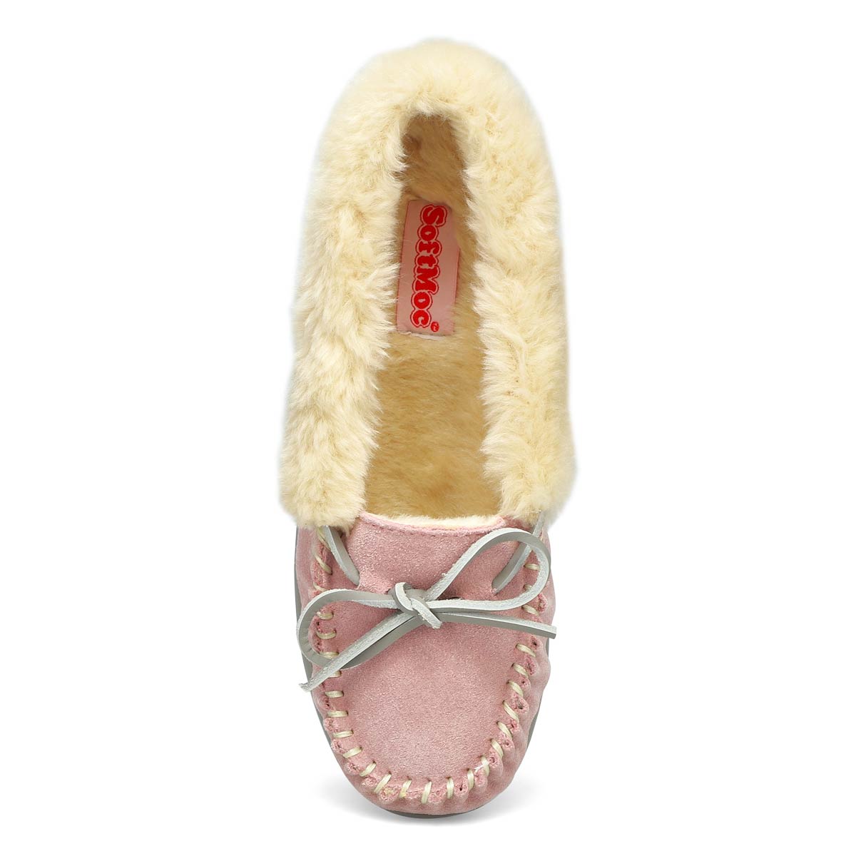 SoftMocs-ballerines SUPER BALI CUFF, rose millénaire, femmes