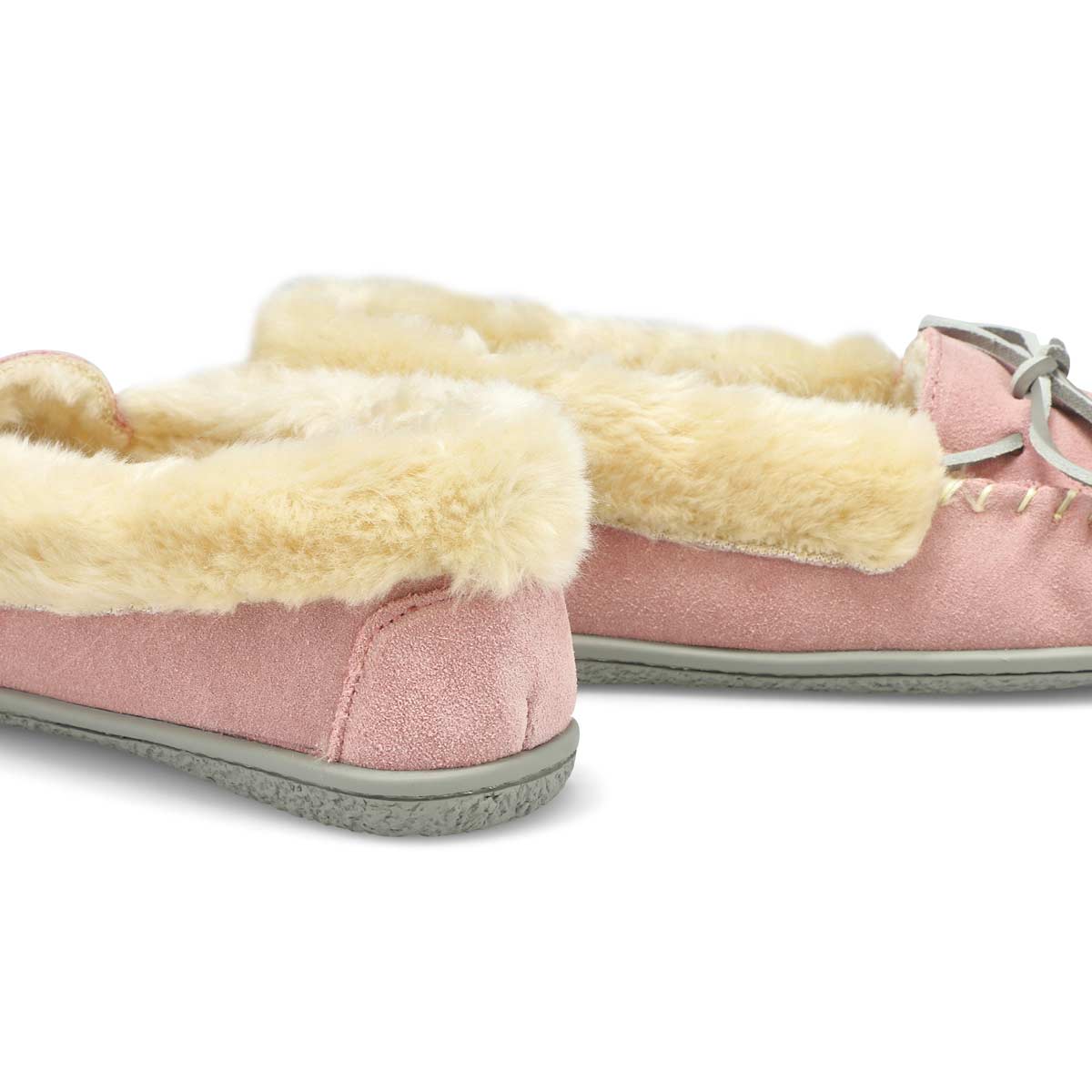 SoftMocs-ballerines SUPER BALI CUFF, rose millénaire, femmes