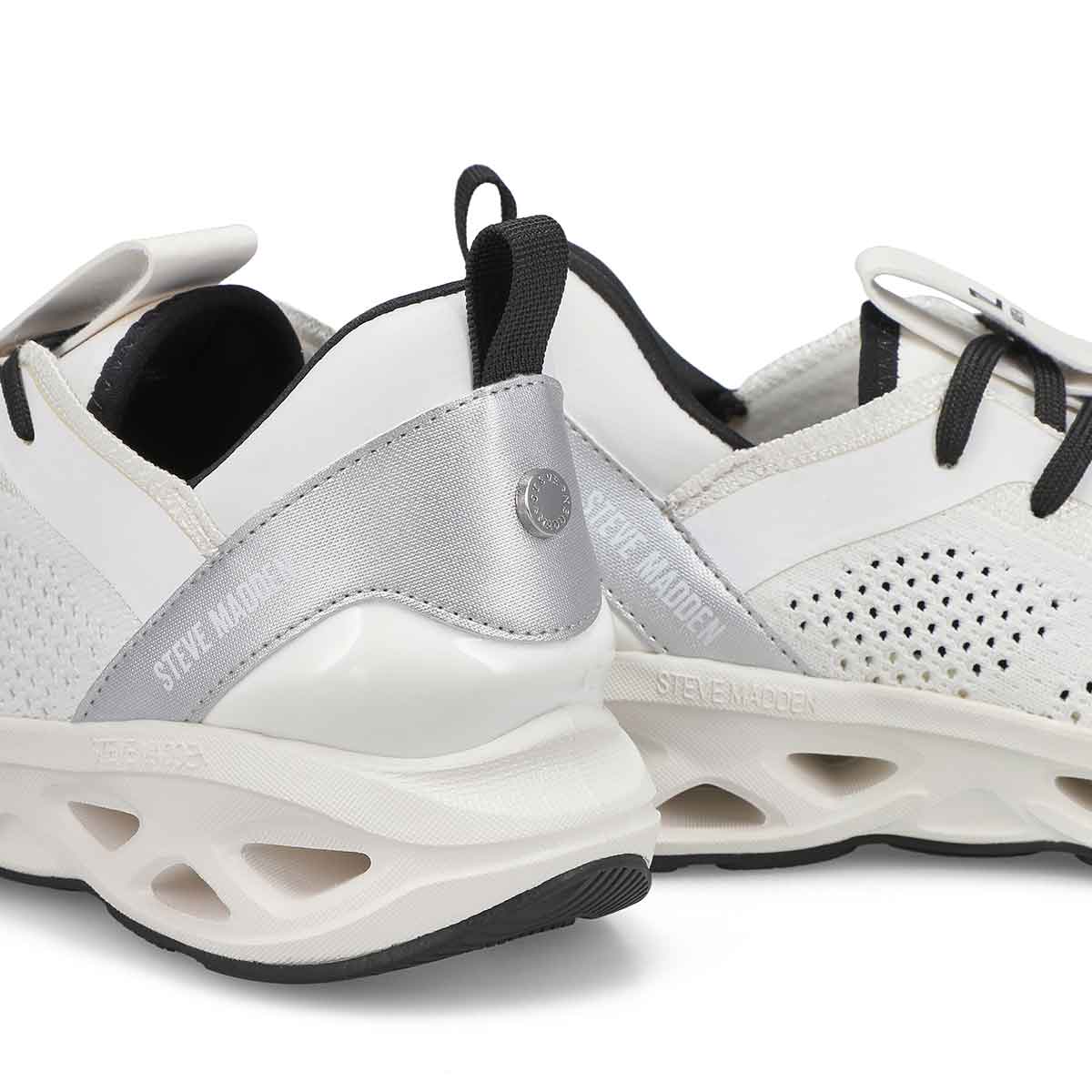 Women's Surge 1 Lace Up Sneaker - White/Silver