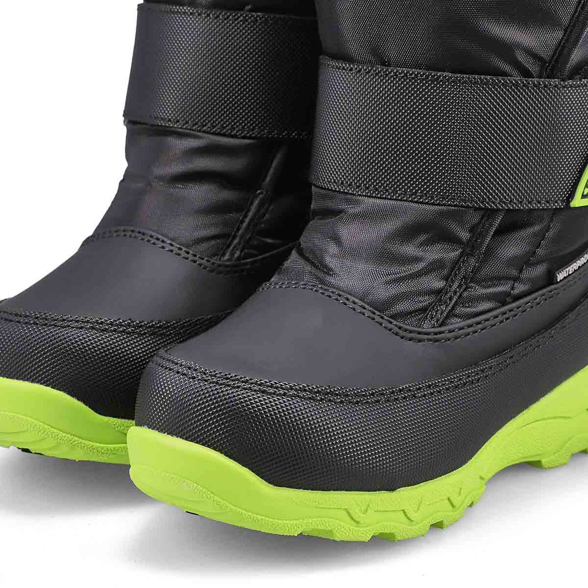 Infants' Swift Waterproof Winter Boot - Black/Lime