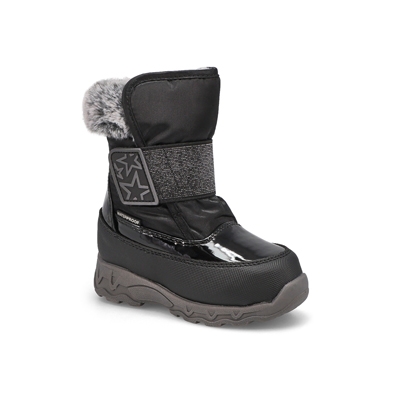 Inf-G Swirl Waterproof Winter Boot - Black