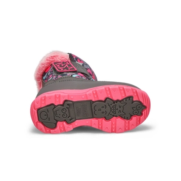 Infants' Swirl Waterproof Winter Boot - Charcoal