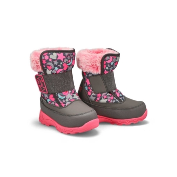 Infants' Swirl Waterproof Winter Boot - Charcoal