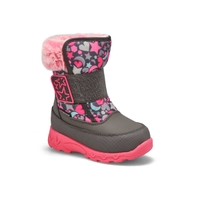 Infants' Swirl Waterproof Winter Boot - Charcoal