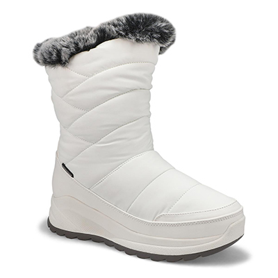 Lds Switch Waterproof Winter Boot - White