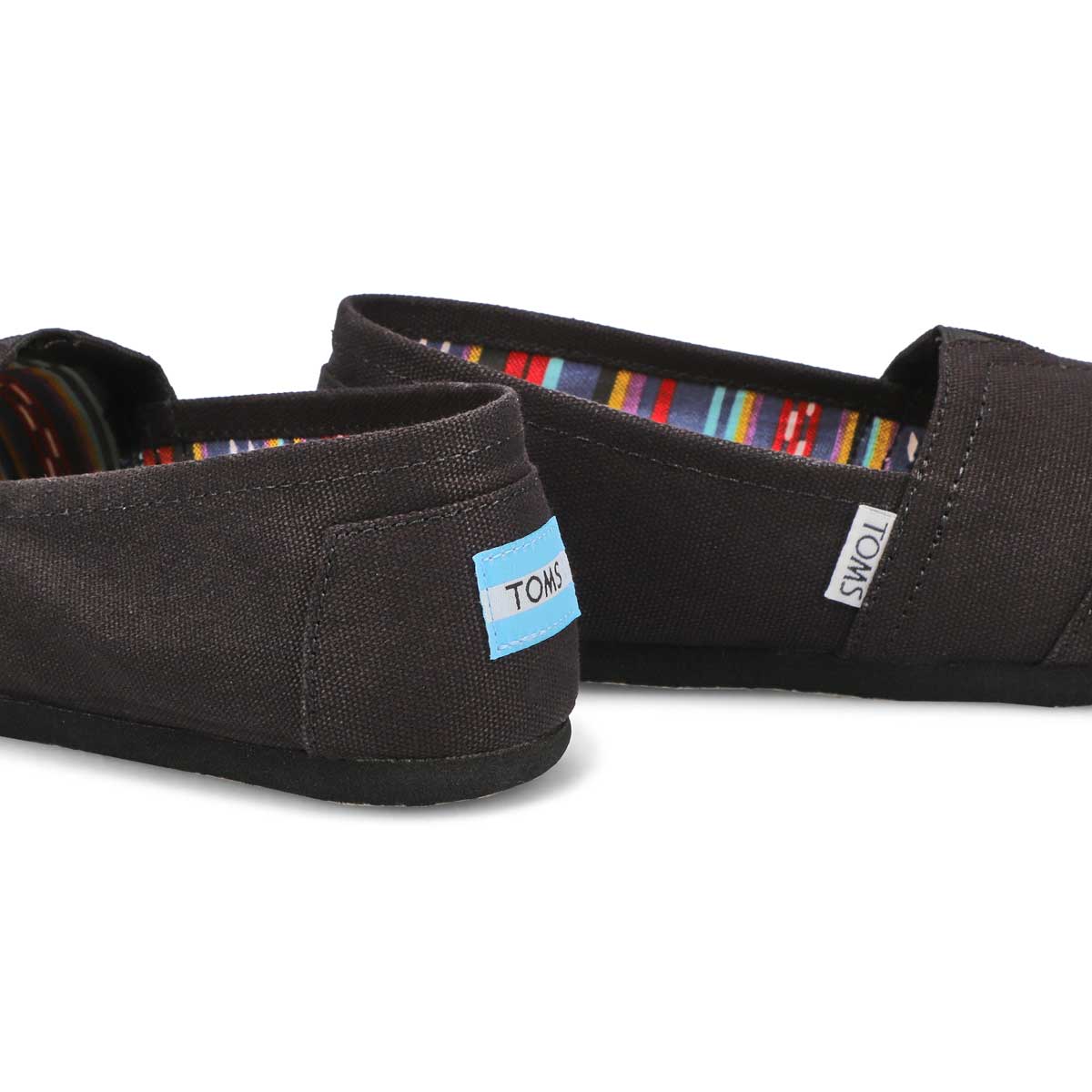 toms black canvas