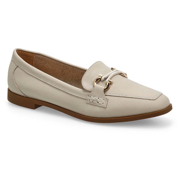 Flâneur en cuir TABITHA 2, craie, femmes