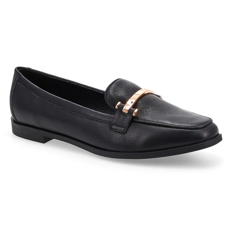 Women's Tabitha 3 Leather Slip-On Loafer - Black