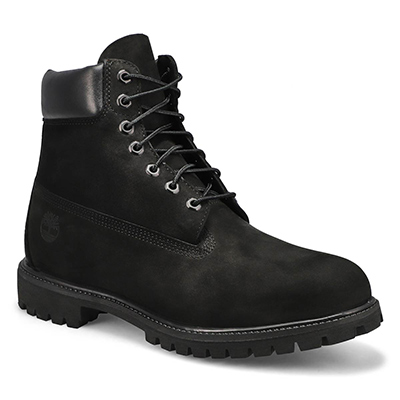 Mns Premium 6 Inch Waterproof Boot-Black