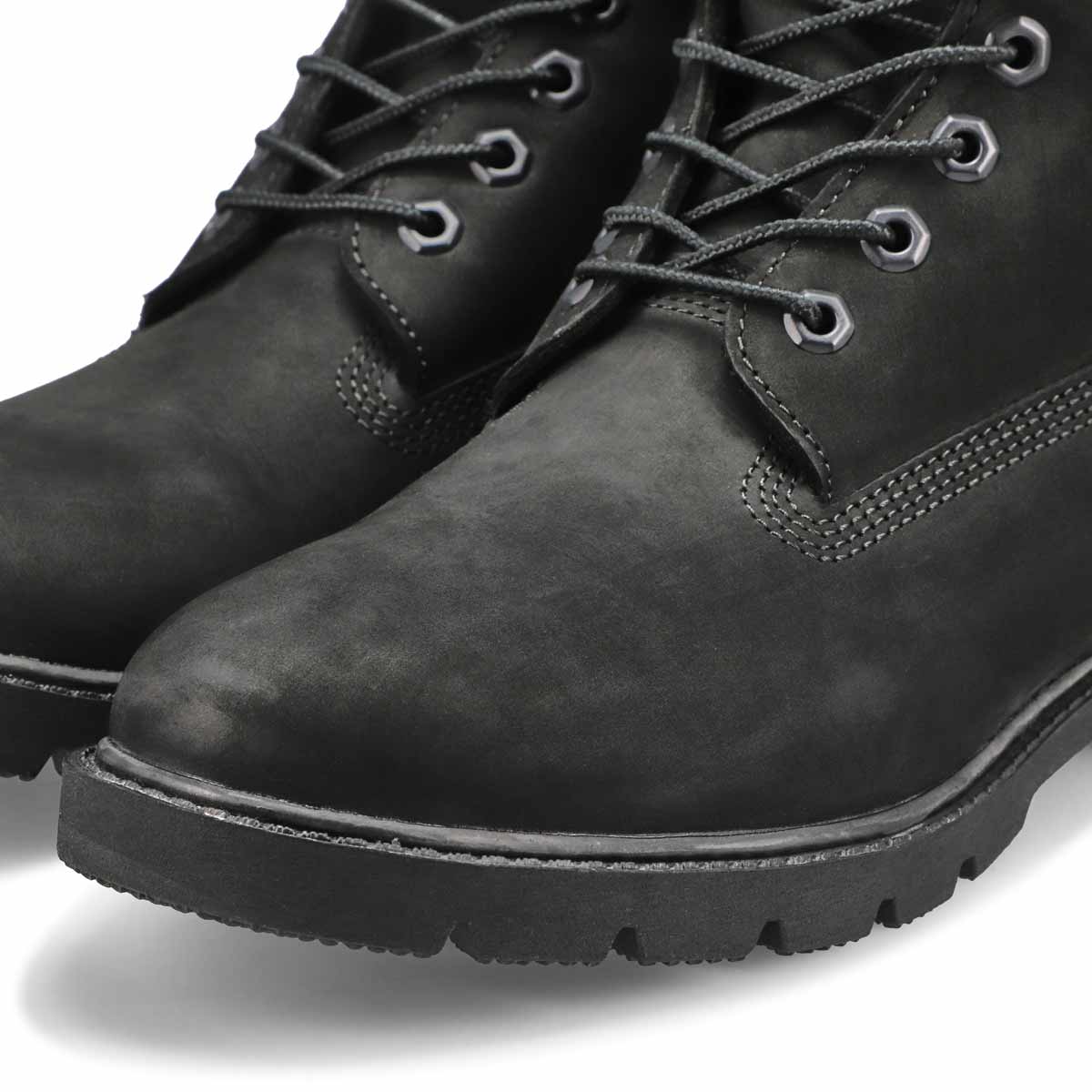 Men's Basic 6 Lace Up Boot - Black