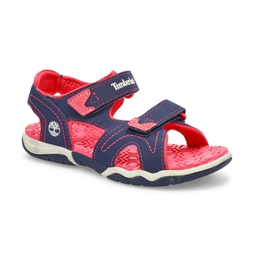 Sandales ADVENTURE SEEKER bleu marine/rose, filles