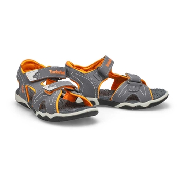 Boys' Adventure Seeker Sandal - Grey /Orange