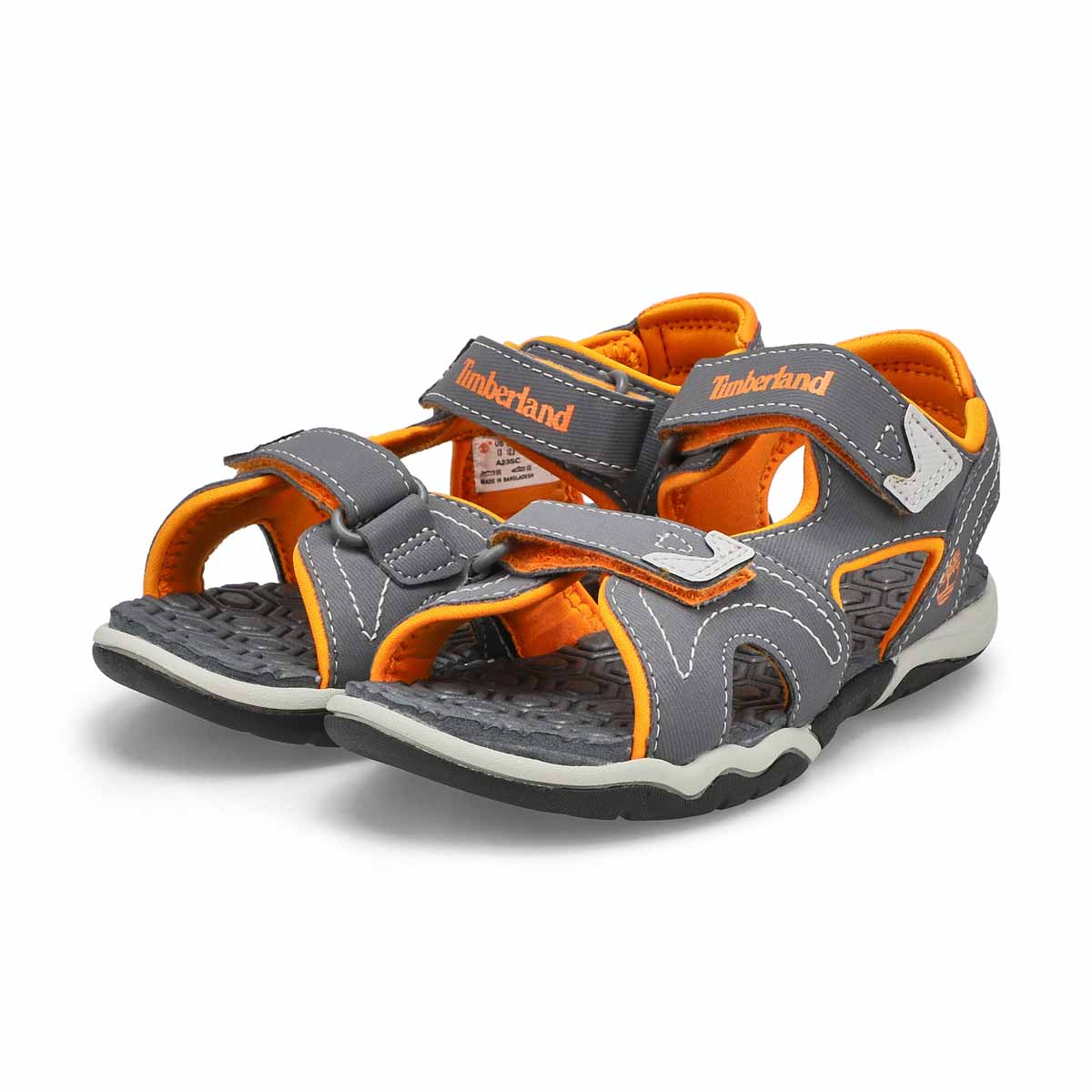 Boys' Adventure Seeker Sandal - Grey /Orange