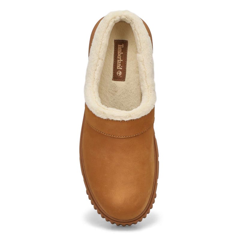 Women's  Greyfield Warm Lined Slip On Clog  - Beige