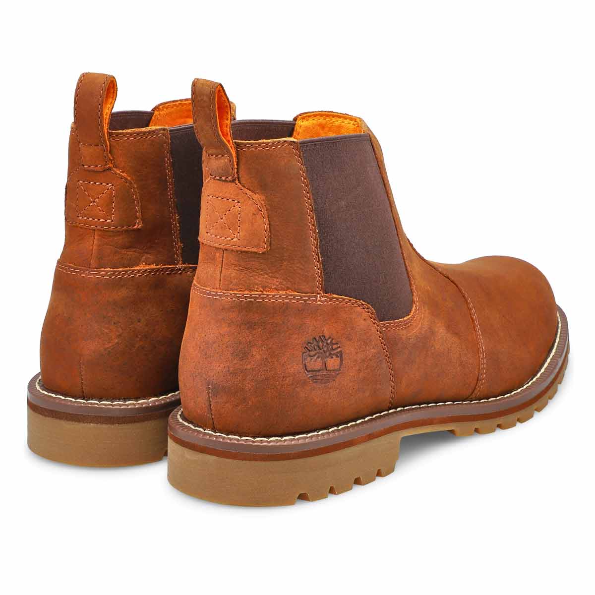 Men's Redwood Falls Casual Chelsea Boot - Rust