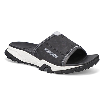 Mns Garrison Trail Slide Sandal - Black