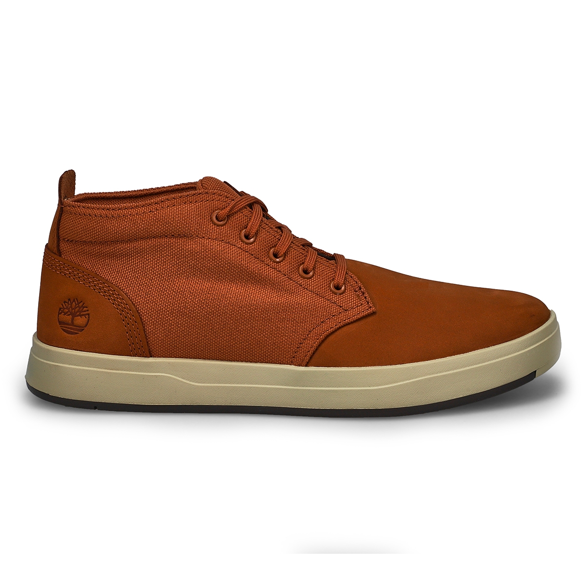 Mens Davis Square Chukka Boot - Rust