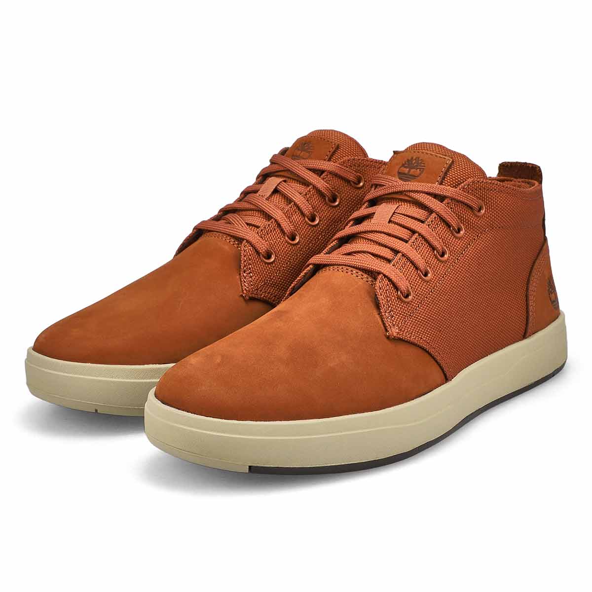 Mens Davis Square Chukka Boot - Rust