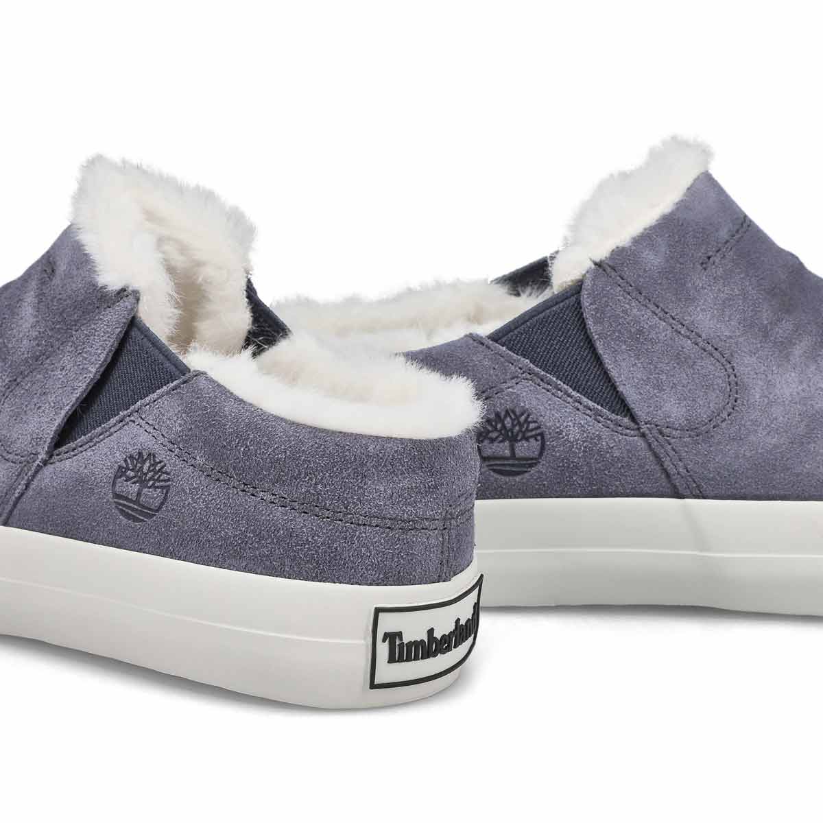 Baskets à enfiler doublées SKYLA BAY 2.0, bleu foncé, femmes