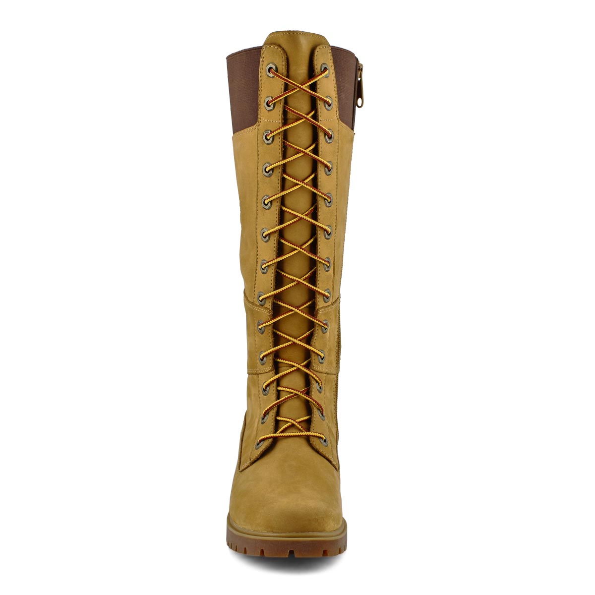 jayne fabric and leather waterproof side zip boot