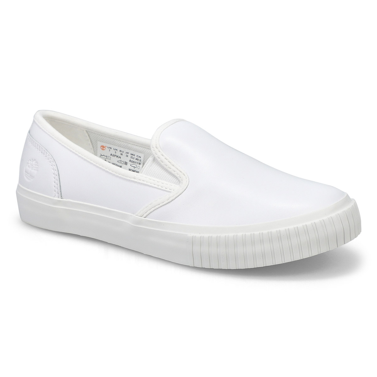 timberland white leather sneakers