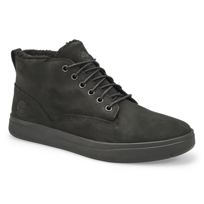 Mns Davis Square Lined Chukka Boot - Black