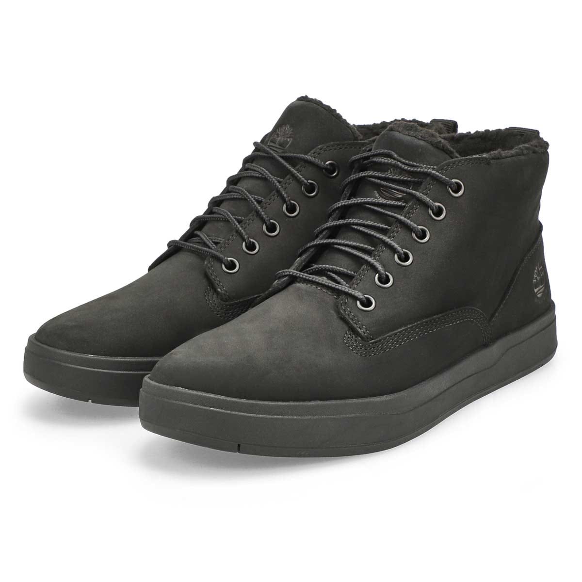 Chukkas doublés DAVIS SQUARE LINED, noir, hommes