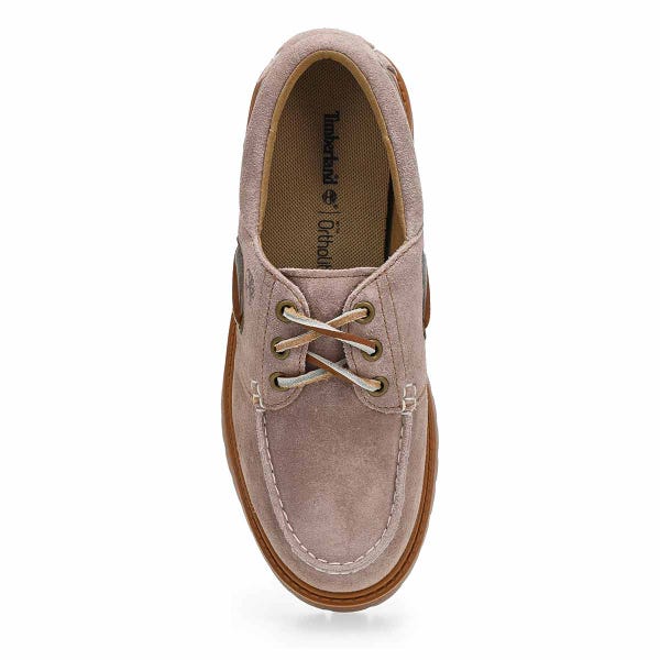 Women's  Stone Street Platform Boat Shoe - Light Purple