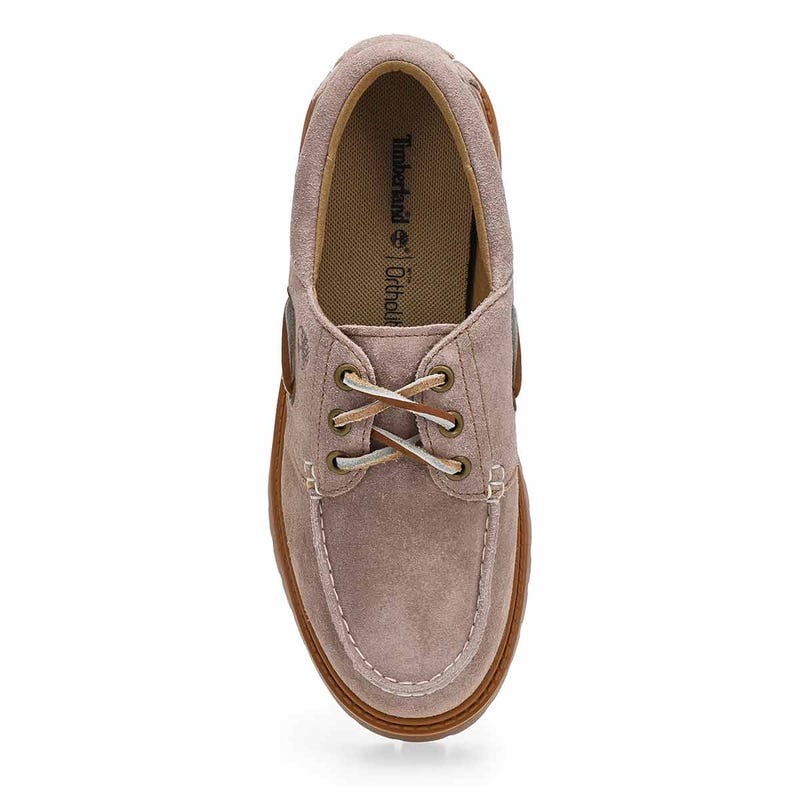 Women's  Stone Street Platform Boat Shoe - Light Purple