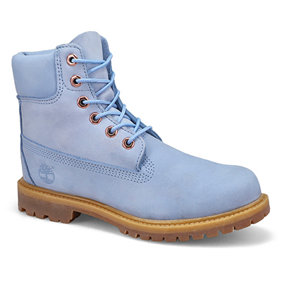Botte imperméable Premium 6, bleu pâle, femmes