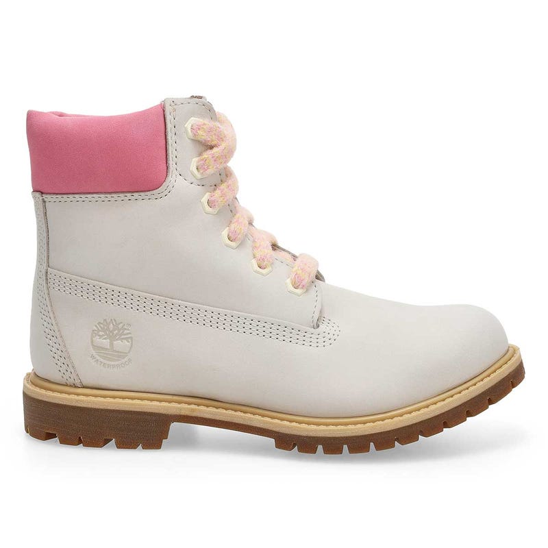 Botte imperméable PREMIUM 6 INCH, écru, femmes