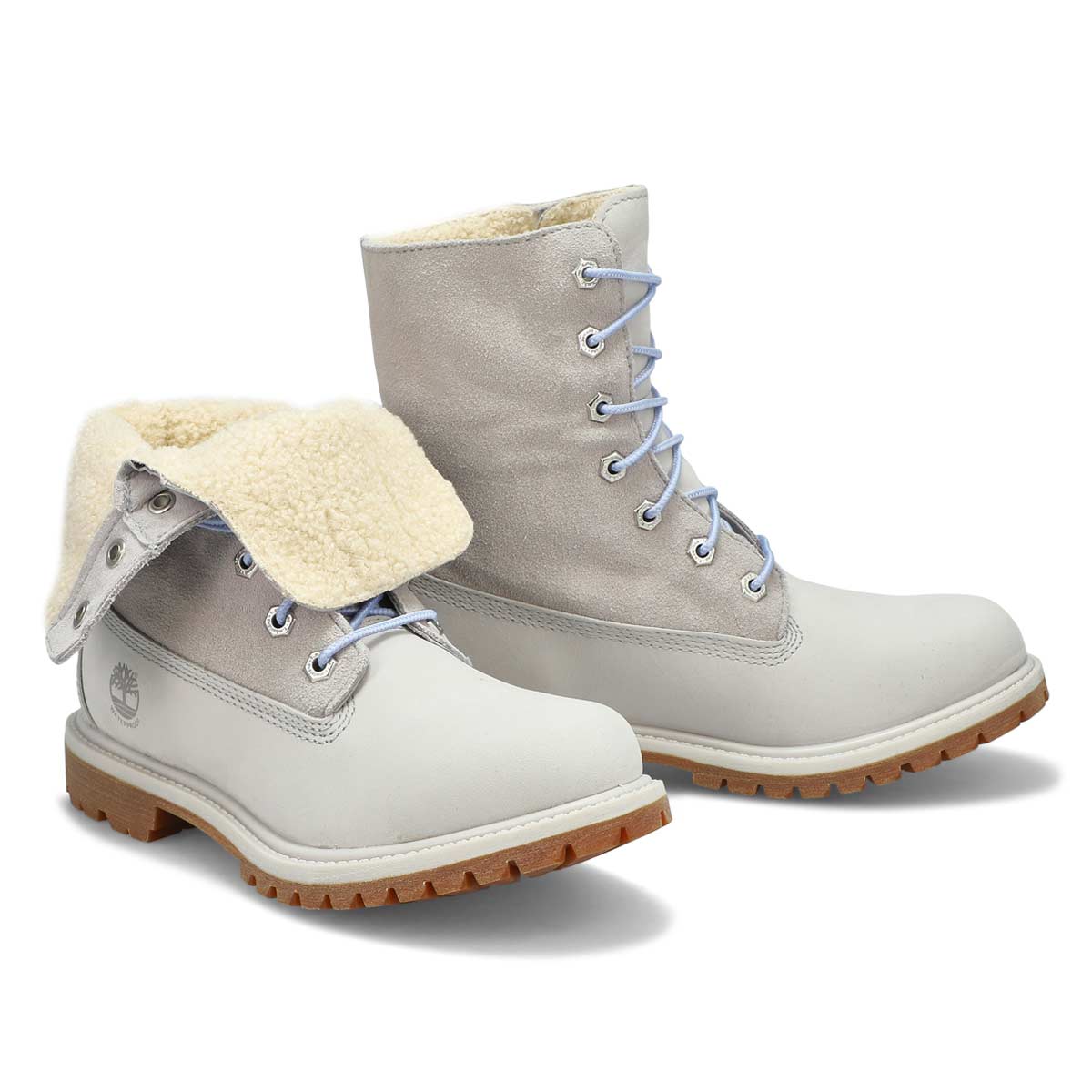 Women's Authentics Fold Down Waterproof Boot - Grey