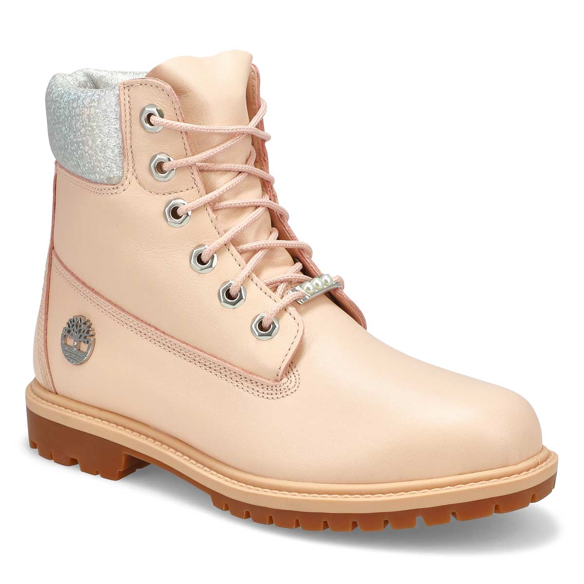 pink timberlands for women