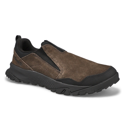 Mns Lincoln Peak Lite Waterproof Slip On - Brown