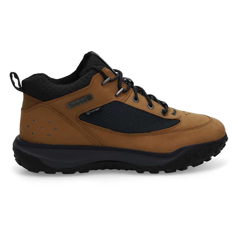 Men's Timbercush 7 Waterproof Lace Up Sneaker - Medium Brown